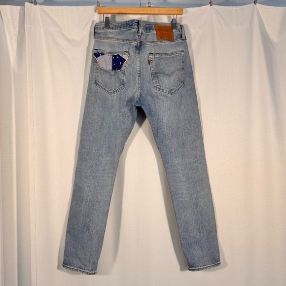 Vintage Levi’s 501 Quilt Patchwork Jeans - Picture 2 of 8